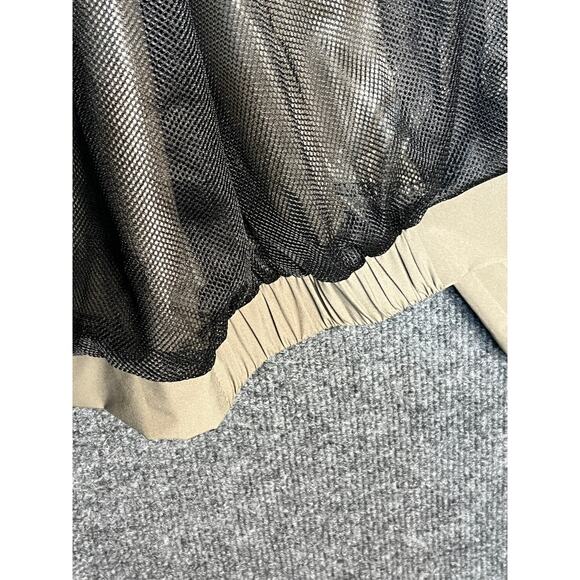 Walter Hagen Windbreaker 3 Way Convertible Jacket Vest Polyester Taupe‎ Mens L - Picture 12 of 14